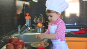 seguridad infantil en la cocina